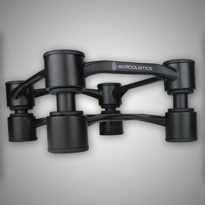 ISOACOUSTICS Aperta 200 Speaker Isolation Stand Black - DOUGLAS HIFI