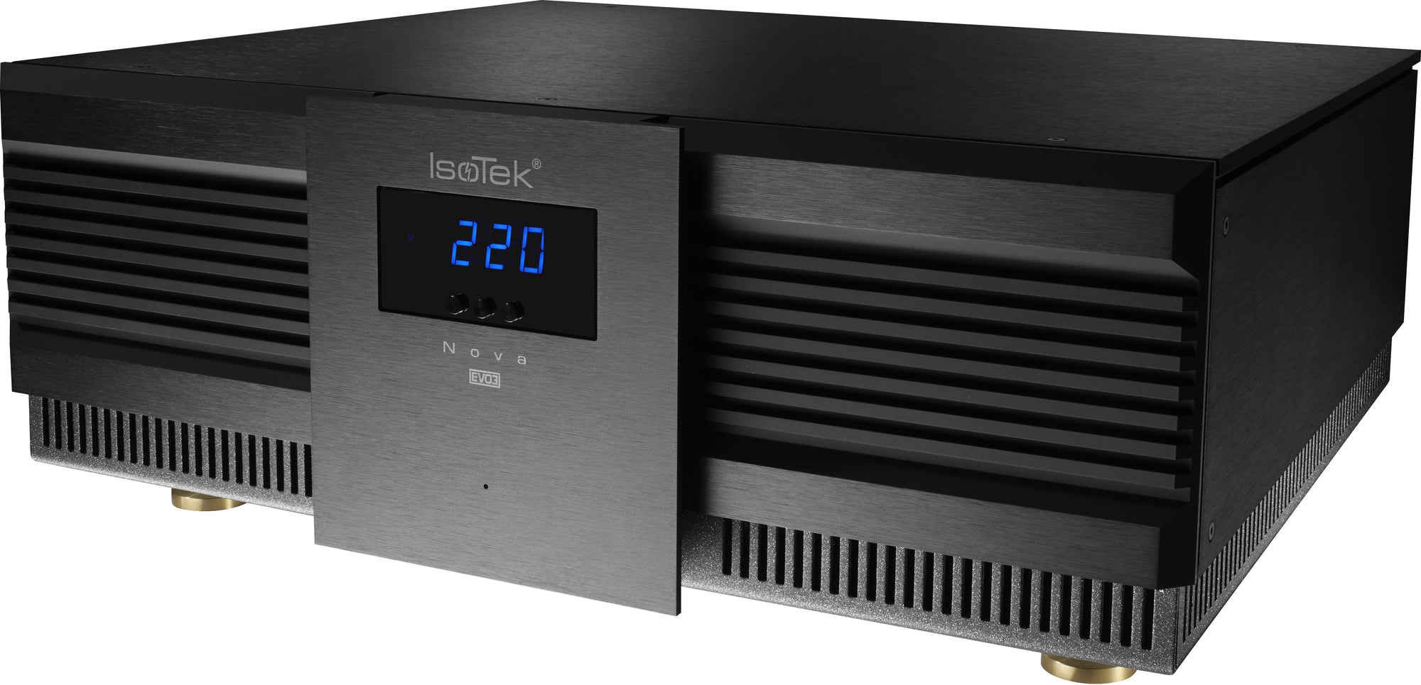 Isotek EVO3 Nova power conditioner - 12 outlets black - Douglas HiFI Perth