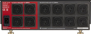 Isotek EVO3 Nova power conditioner - 12 outlets rear black - Douglas HiFI Perth