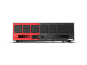 Isotek V5 Sigmas power conditioner Black rear - Douglas HiFi
