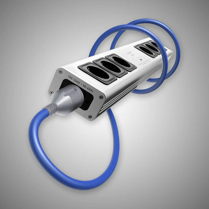 Isotek Sirius V5 16A Hi Current 6 way Filtered Power board C19 with Premier cable - Douglas HiFi Perth