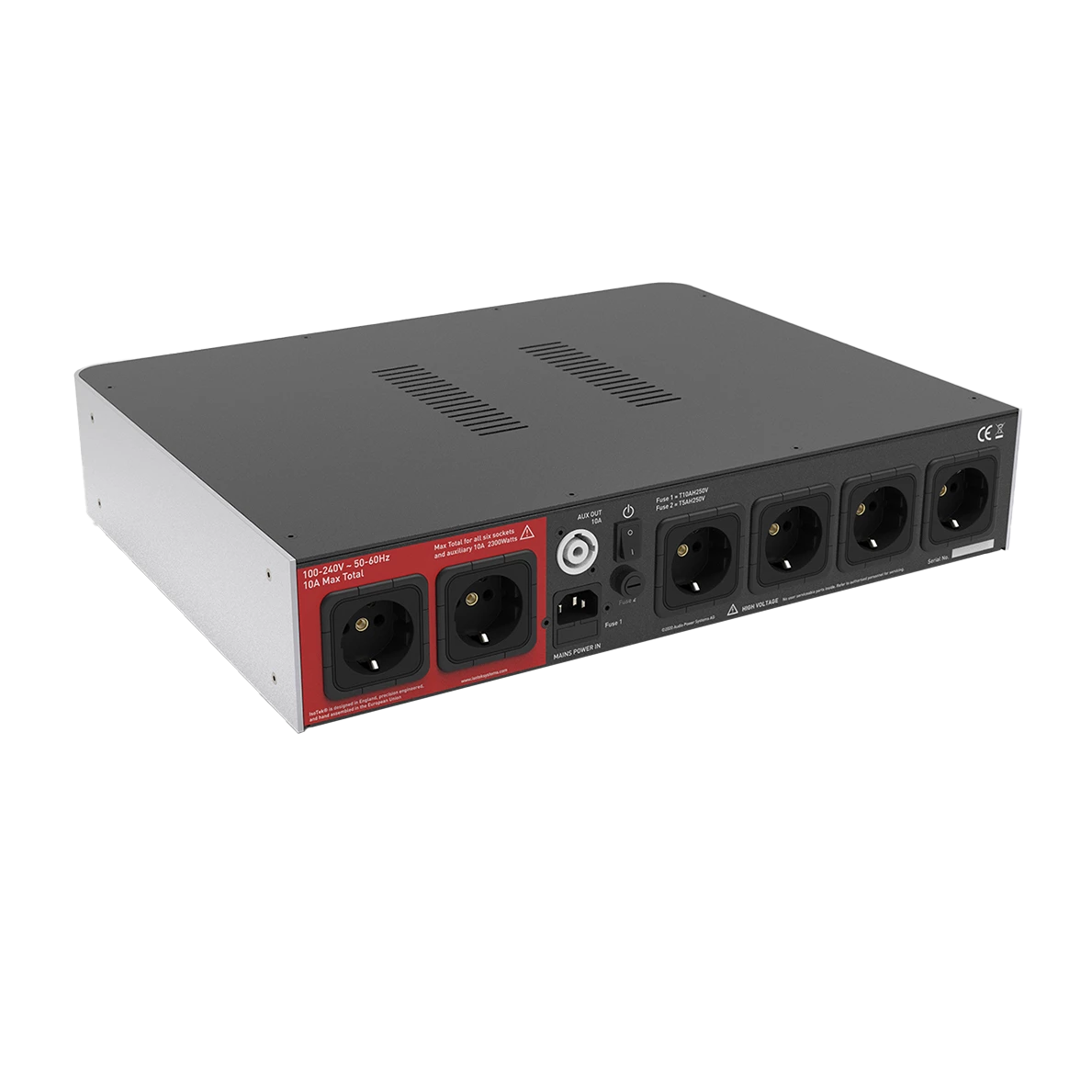 Isotek V5 Elekra Power Conditioner - REAR - DOUGLAS HIFI