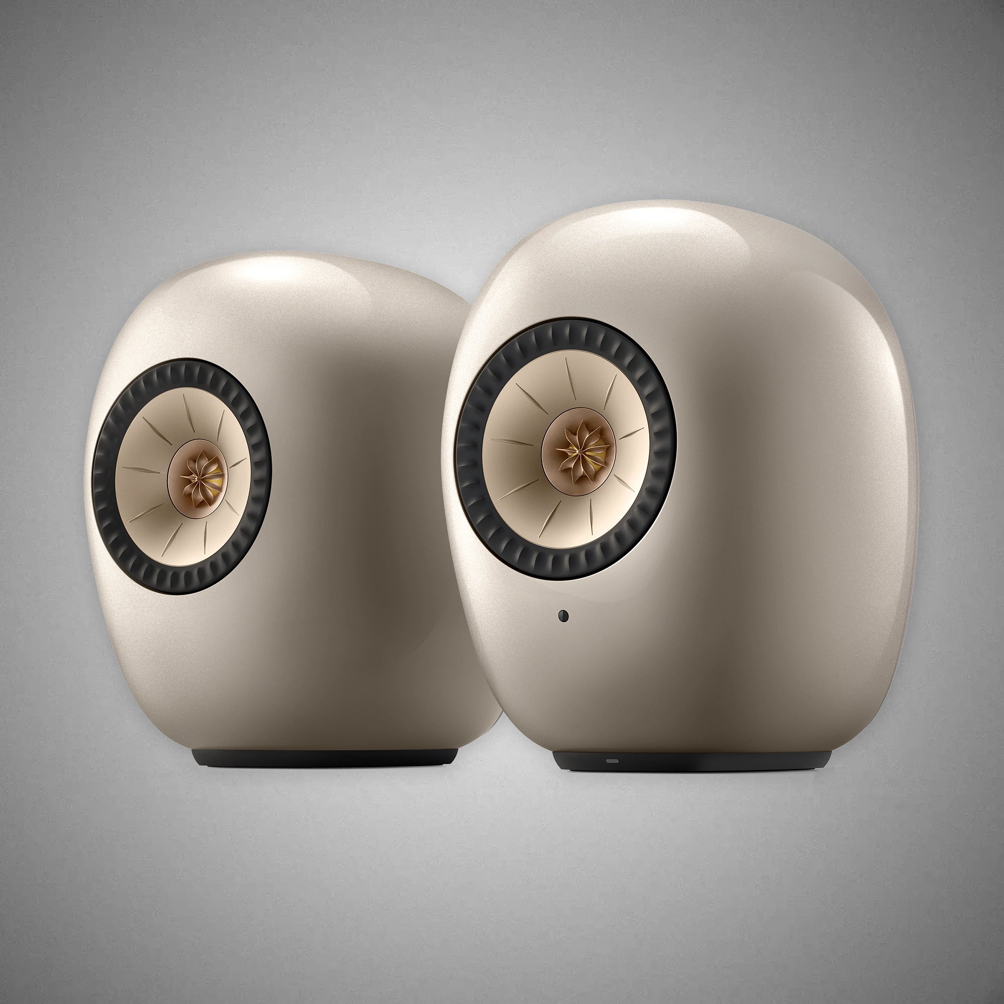 KEF LS LUXE Wireless Active Speakers Dusk Titanium - DOUGLAS HIFI