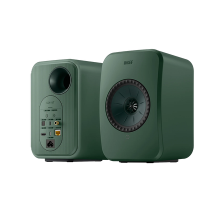 KEF LSXII LT Active Speakers - SAGE GREEN - DOUGLAS HiFi