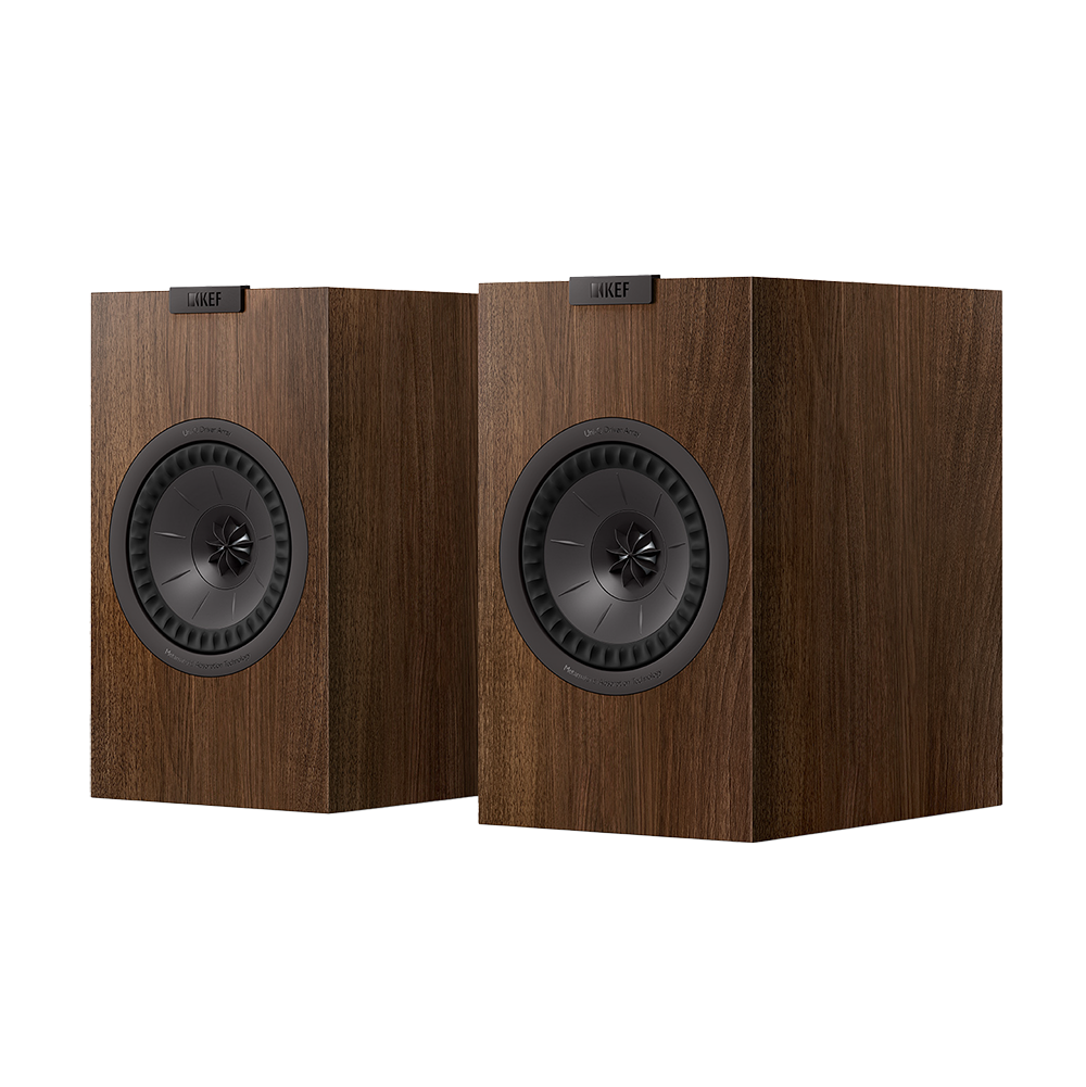 KEF Q1 Meta Speakers - WALNUT - DOUGLAS HIFI
