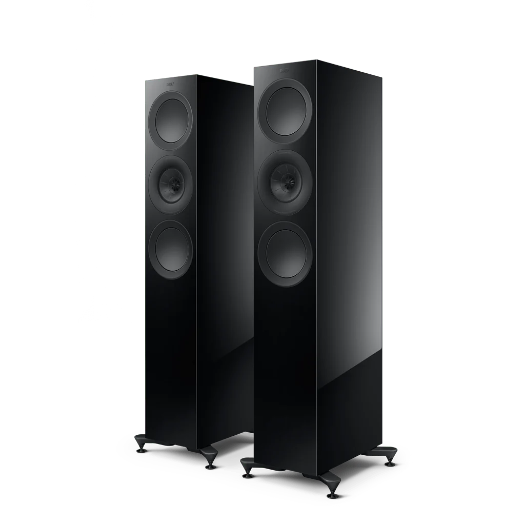 KEF R7 Meta Gloss Black Finish - Douglas HiFi Perth