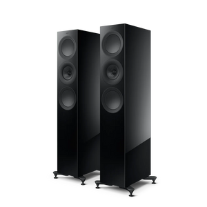 KEF R7 Meta Gloss Black Finish - Douglas HiFi Perth