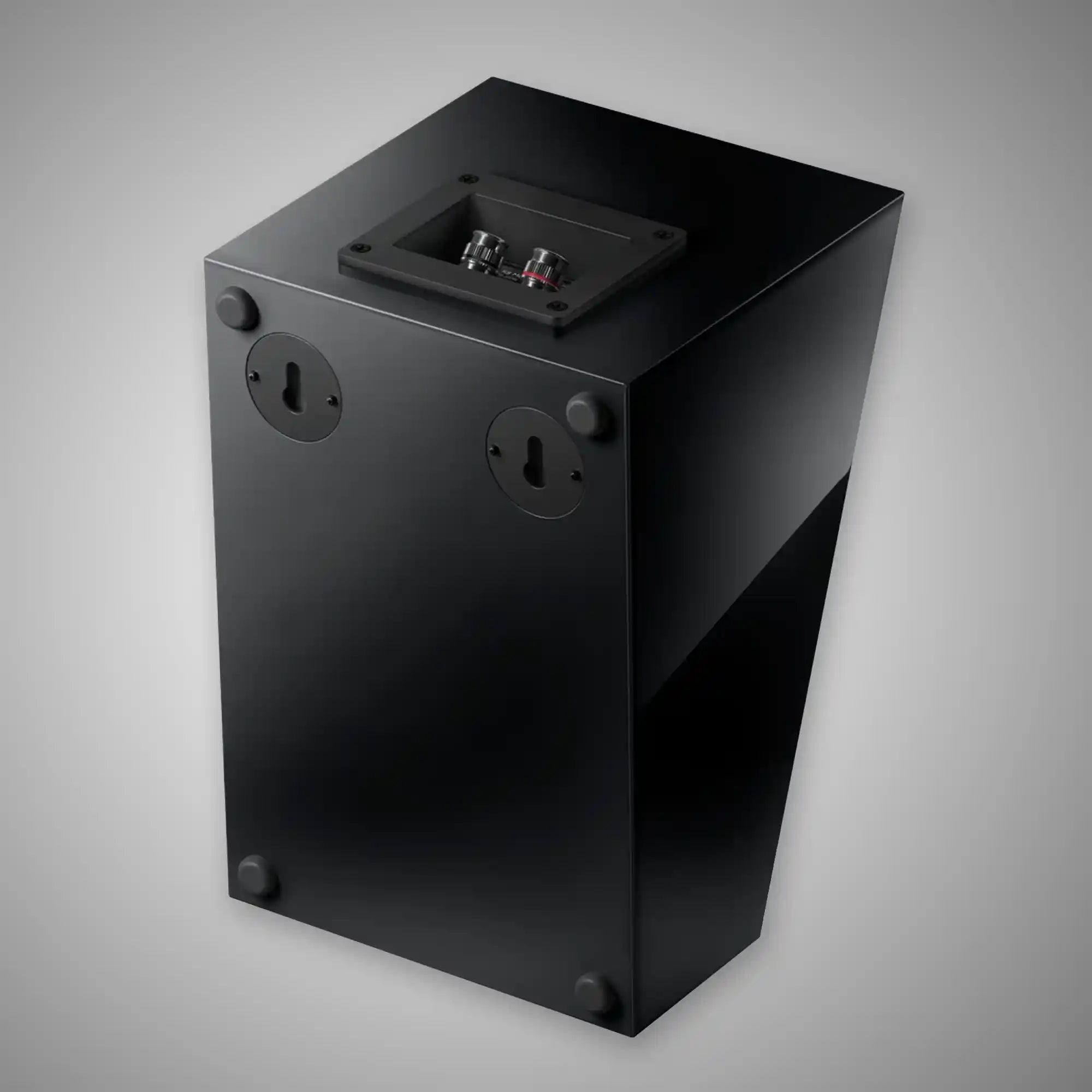 KEF R8 Meta Dolby Atmos Speakers Gloss Black Rear - DOUGLAS HIFI