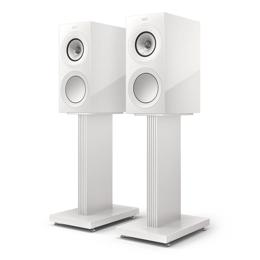 KEF S3 speaker stand for R3 Meta Speakers (white) - Douglas HiFI Perth