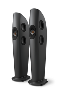 KEF BLADE TWO META Floorstanding Speakers (Charcoal Grey / Bronze) - DOUGLAS HiFi
