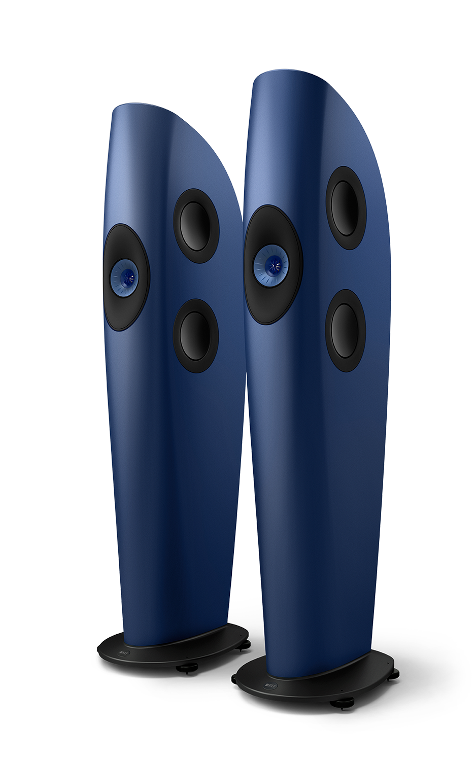 KEF BLADE TWO META Floorstanding Speakers (Frosted Blue / Blue) - DOUGLAS HiFi