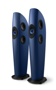 KEF BLADE TWO META Floorstanding Speakers (Frosted Blue / Blue) - DOUGLAS HiFi