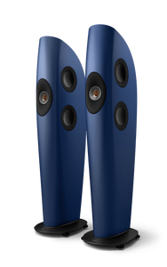 KEF BLADE TWO META Floorstanding Speakers (Frosted Blue / Bronze) - DOUGLAS HiFi