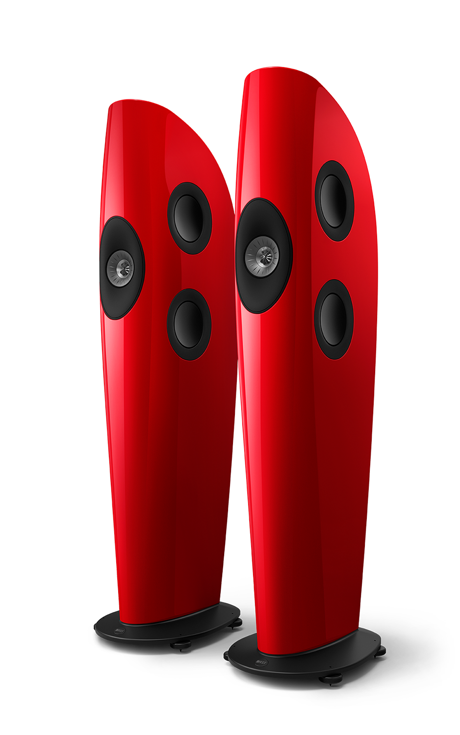 KEF BLADE TWO META Floorstanding Speakers Racing Red/Grey) - DOUGLAS HiFi