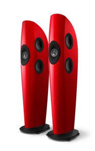 KEF BLADE TWO META Floorstanding Speakers Racing Red/Grey) - DOUGLAS HiFi