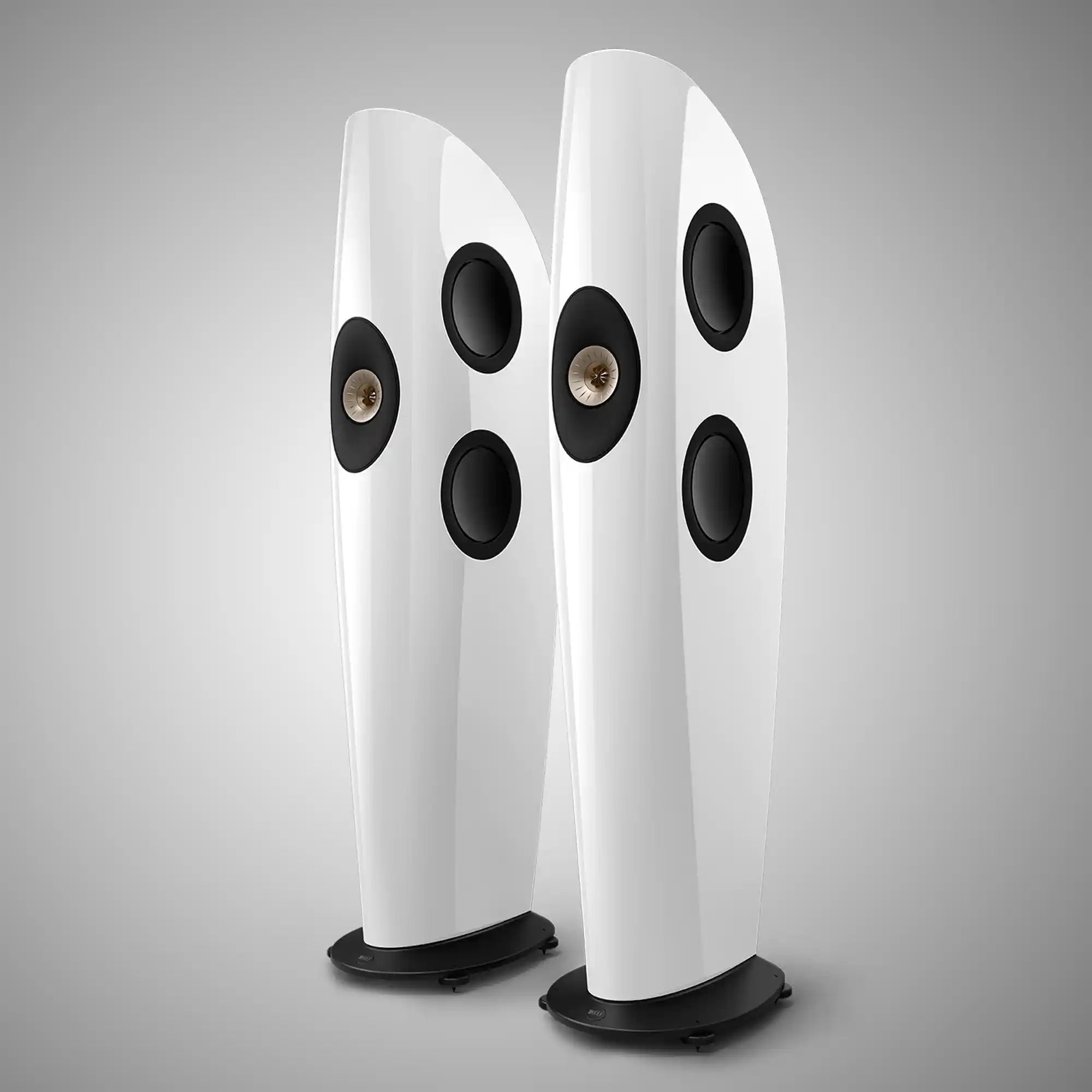 KEF Blade 1 Floorstanding Speakers Artic White/Champagne - DOUGLAS HIFI