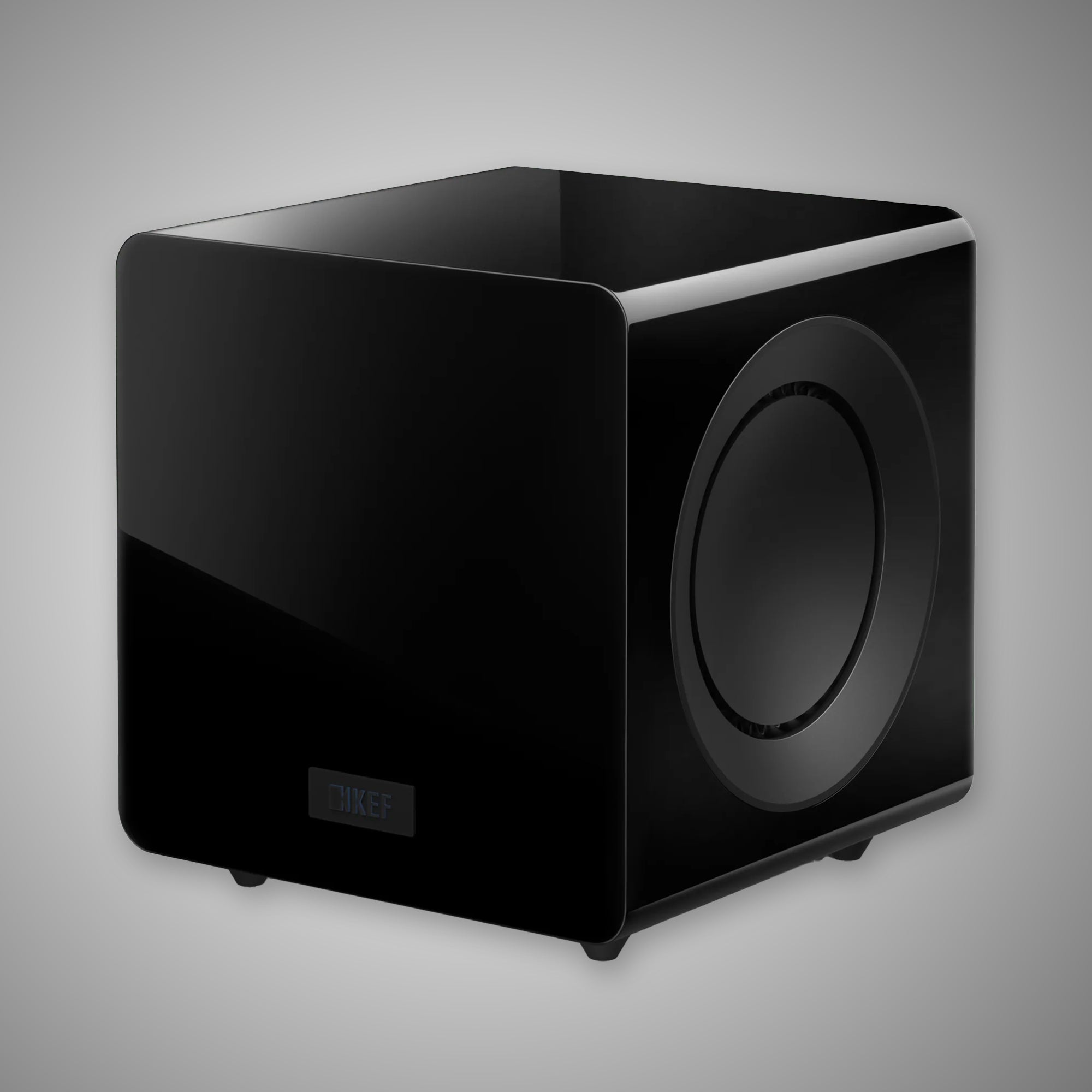 KEF KC92 Subwoofer Gloss Black - DOUGLAS HIFI