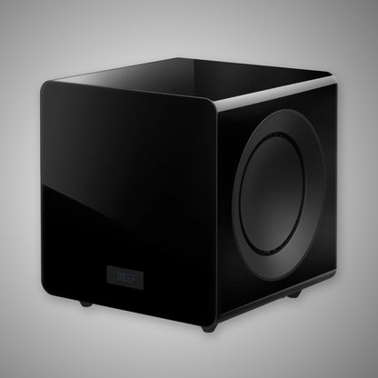 KEF KC92 Subwoofer Gloss Black - DOUGLAS HIFI