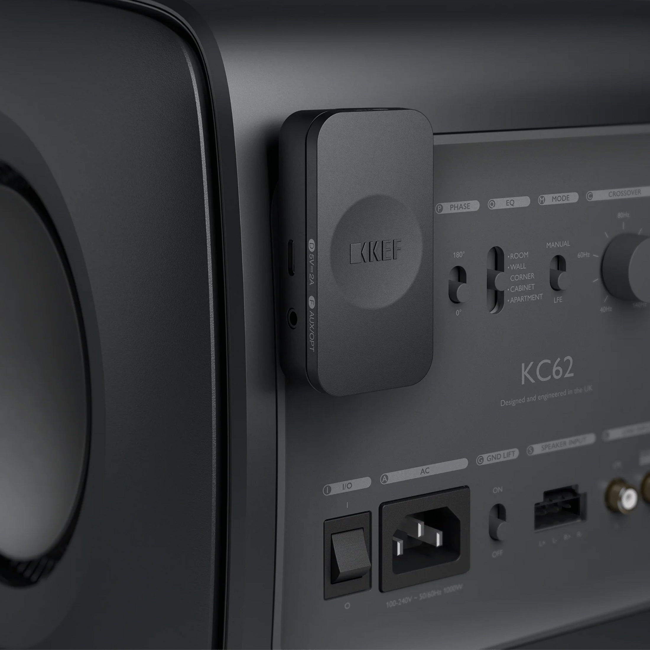 KEF KW2 RX Receiver Module for Subwoofers - as featured on rear of KEF KC62 - DOUGLAS HIFI
