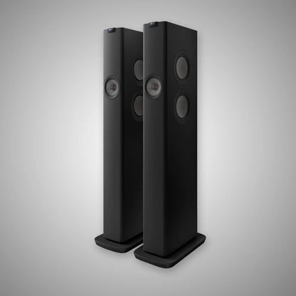 KEF LS60 Active Loudspeakers Carbon Black - DOUGLAS HIFI