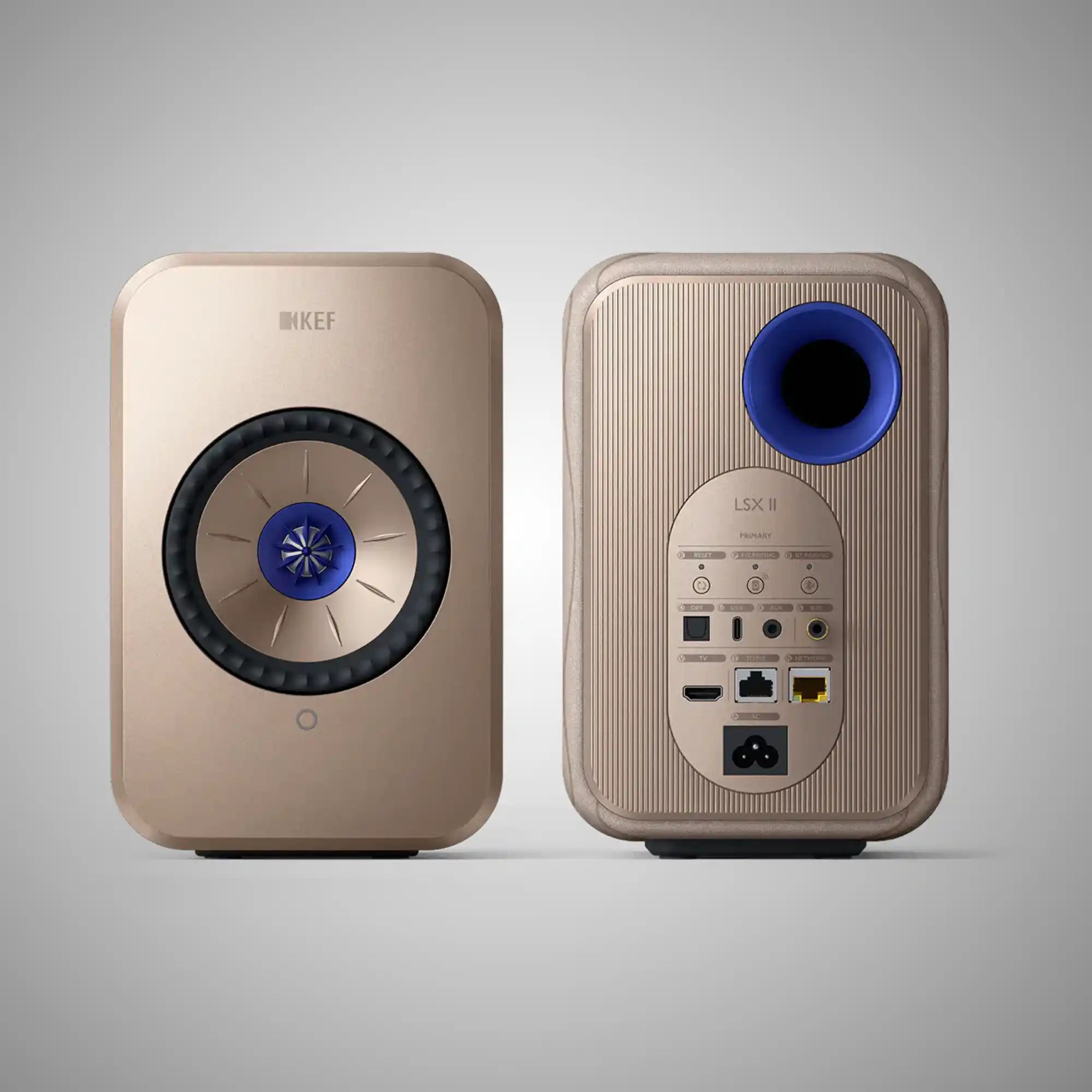 KEF LSX2 Active Wireless Speakers (Soundwave Edition) - Douglas HiFi 