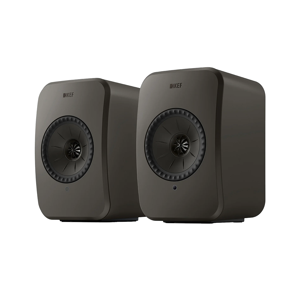 KEF LSXII LT Active Speakers - GRAPHITE GREY - DOUGLAS HiFi