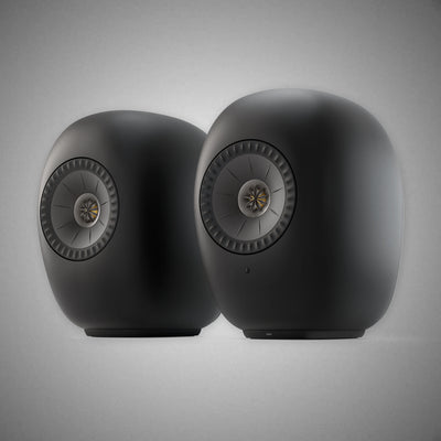 KEF LS LUXE Active Speakers Eclipse Black - DOUGLAS HIFI