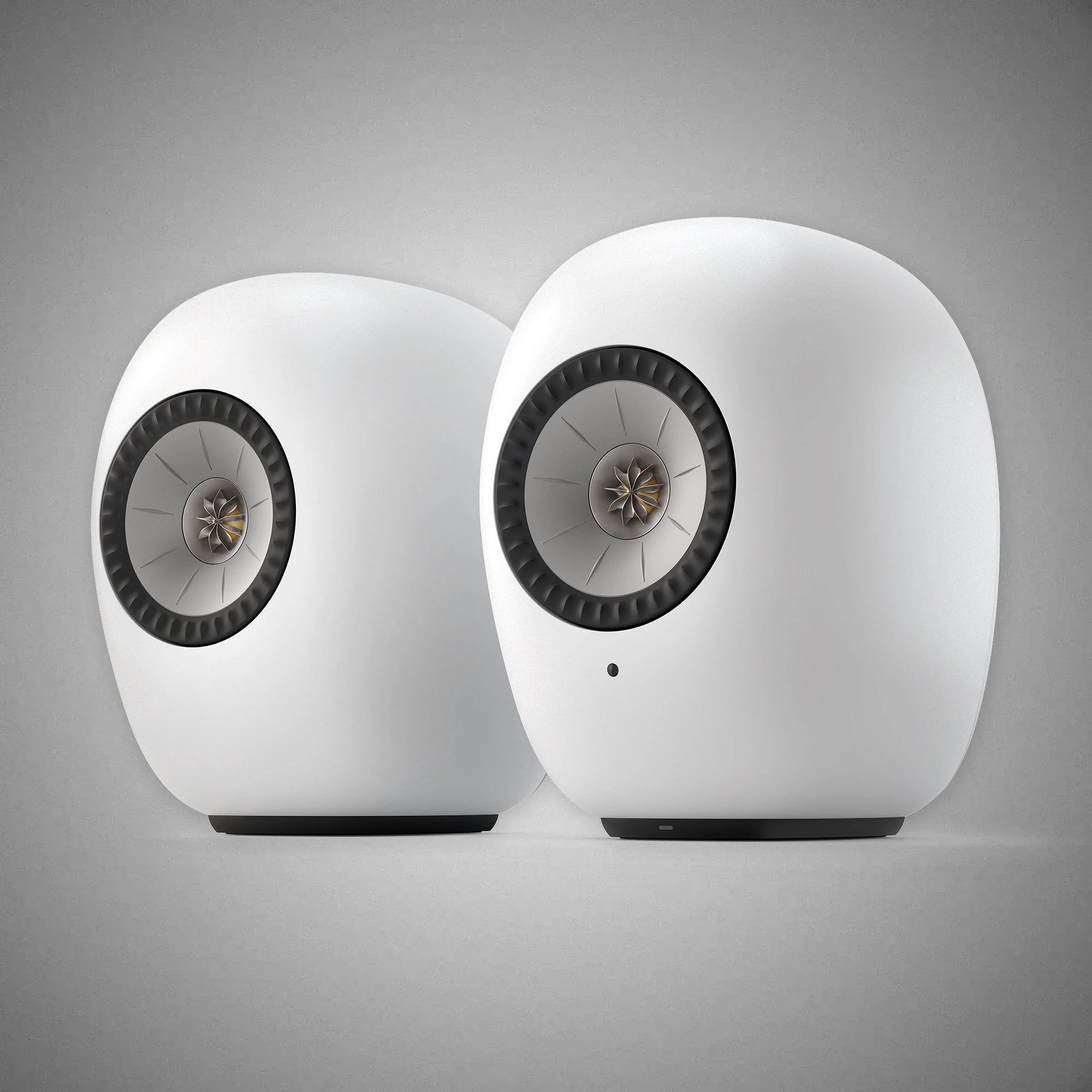 KEF LS LUXE Active Speakers Mineral White - DOUGLAS HIFI