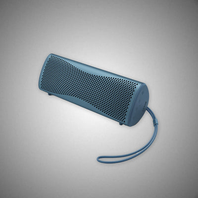 KEF MUO Portable Speaker (Blue Aura) - DOUGLAS HIFI