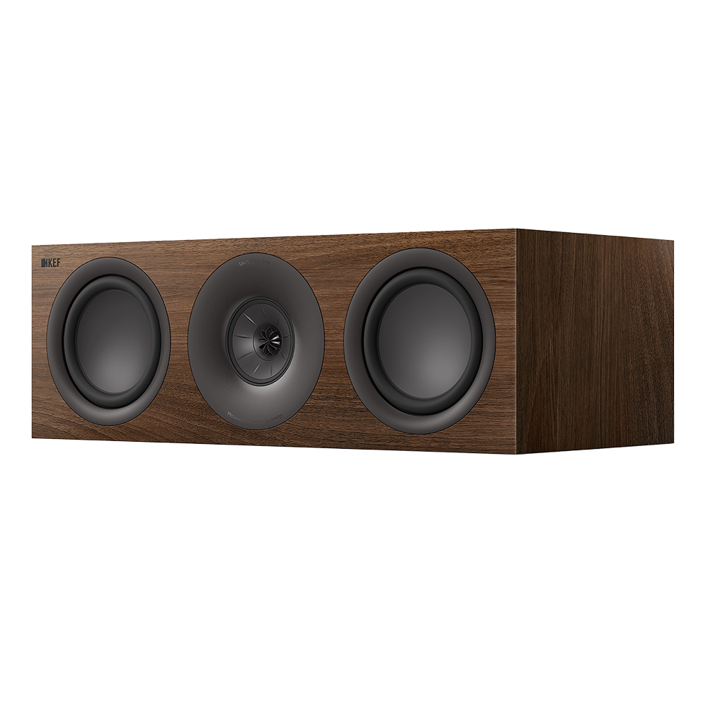 KEF Q6 Meta Centre Speaker - WALNUT - DOUGLAS HIFI