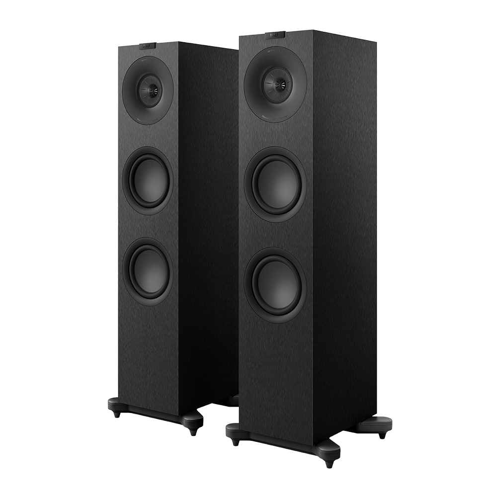 KEF Q7 Meta Speakers - BLACK - DOUGLAS HIFI