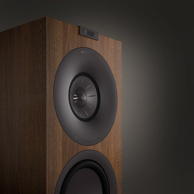 KEF Q Concerto Meta Bookshelf Speakers Walnut - DOUGLAS HIFI