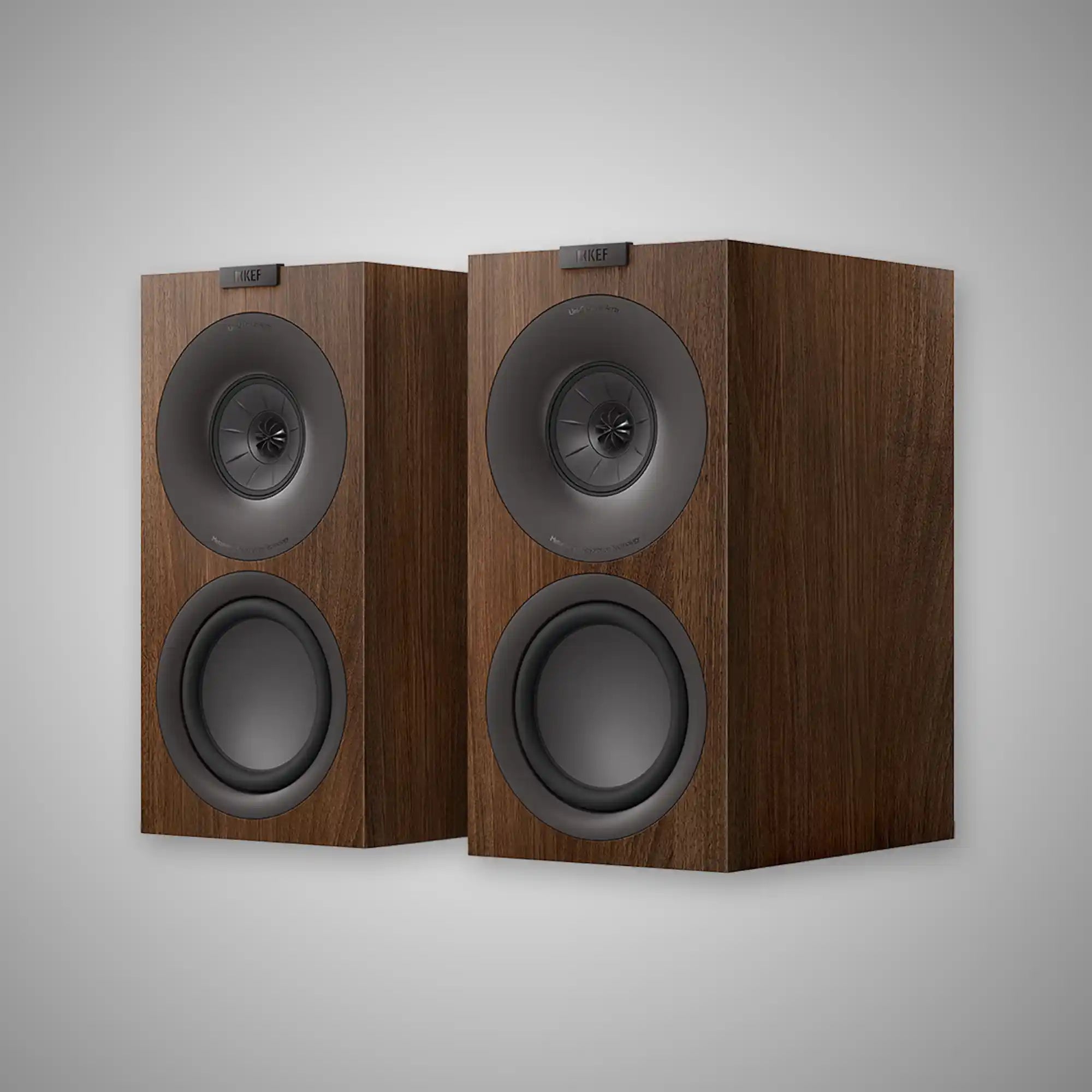 KEF Q Concerto Meta Bookshelf Speakers Walnut - DOUGLAS HIFI