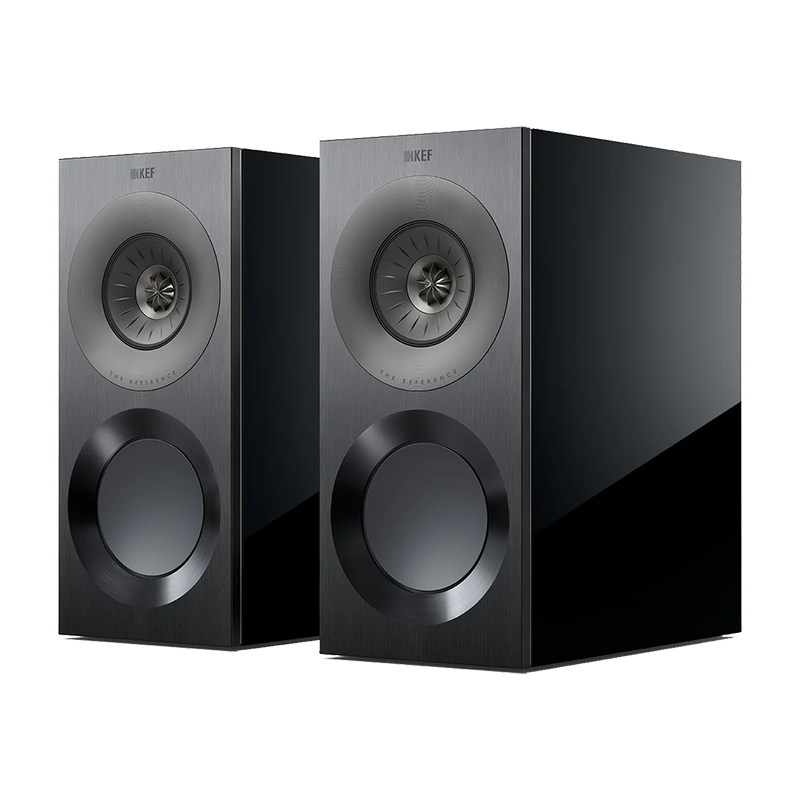 KEF REFERENCE 1 META Standmount Speakers (High Gloss / Black Grey - DOUGLAS HIFI)