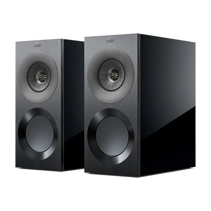 KEF REFERENCE 1 META Standmount Speakers (High Gloss / Black Grey - DOUGLAS HIFI)