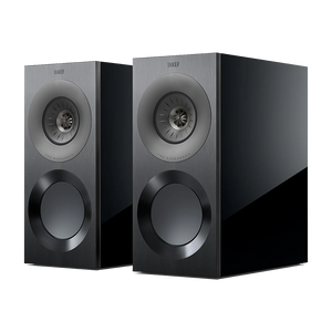 KEF REFERENCE 1 META Standmount Speakers (High Gloss / Black Grey - DOUGLAS HIFI)