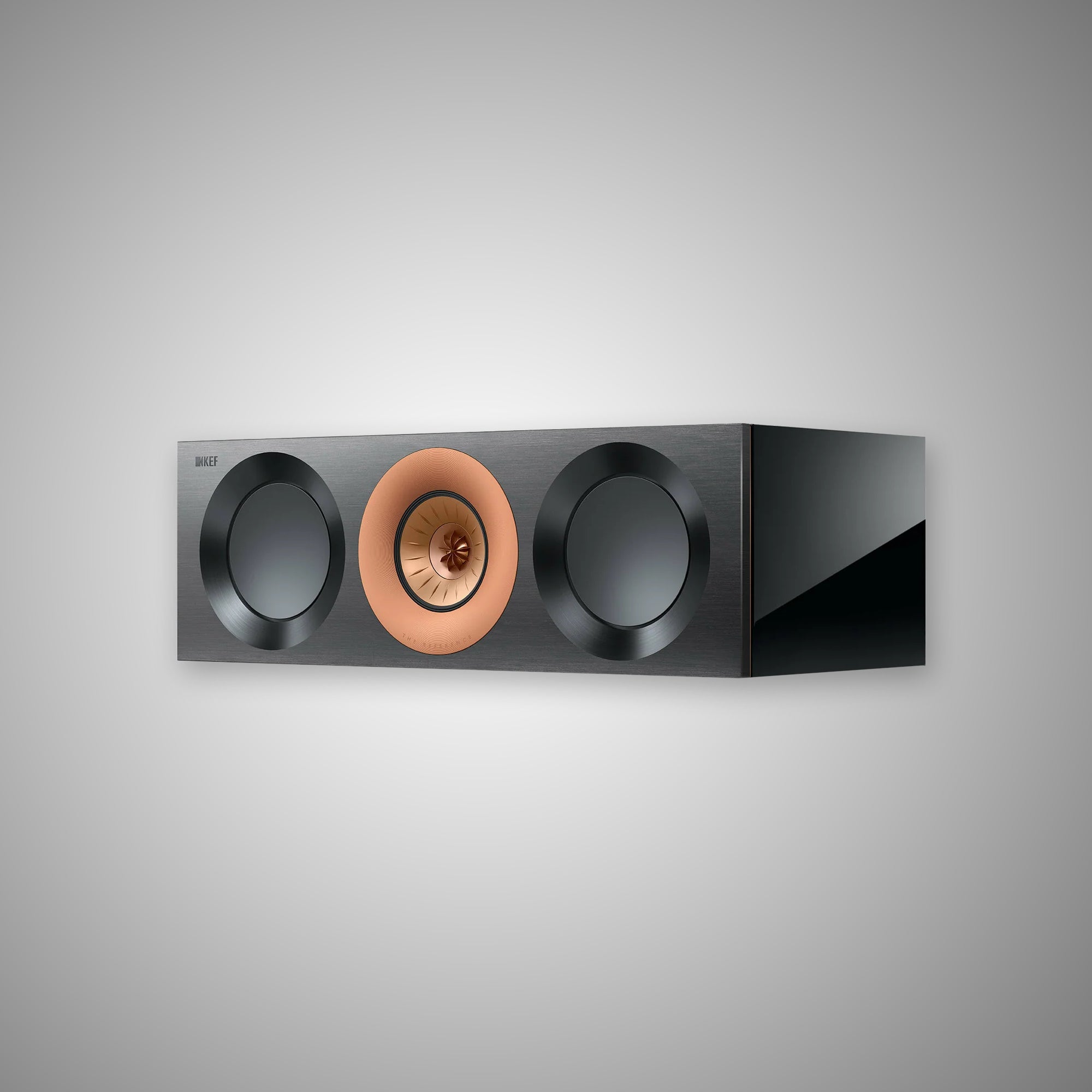 KEF REFERENCE 2 META Centre Speaker High Gloss Black/Copper - DOUGLAS HIFI