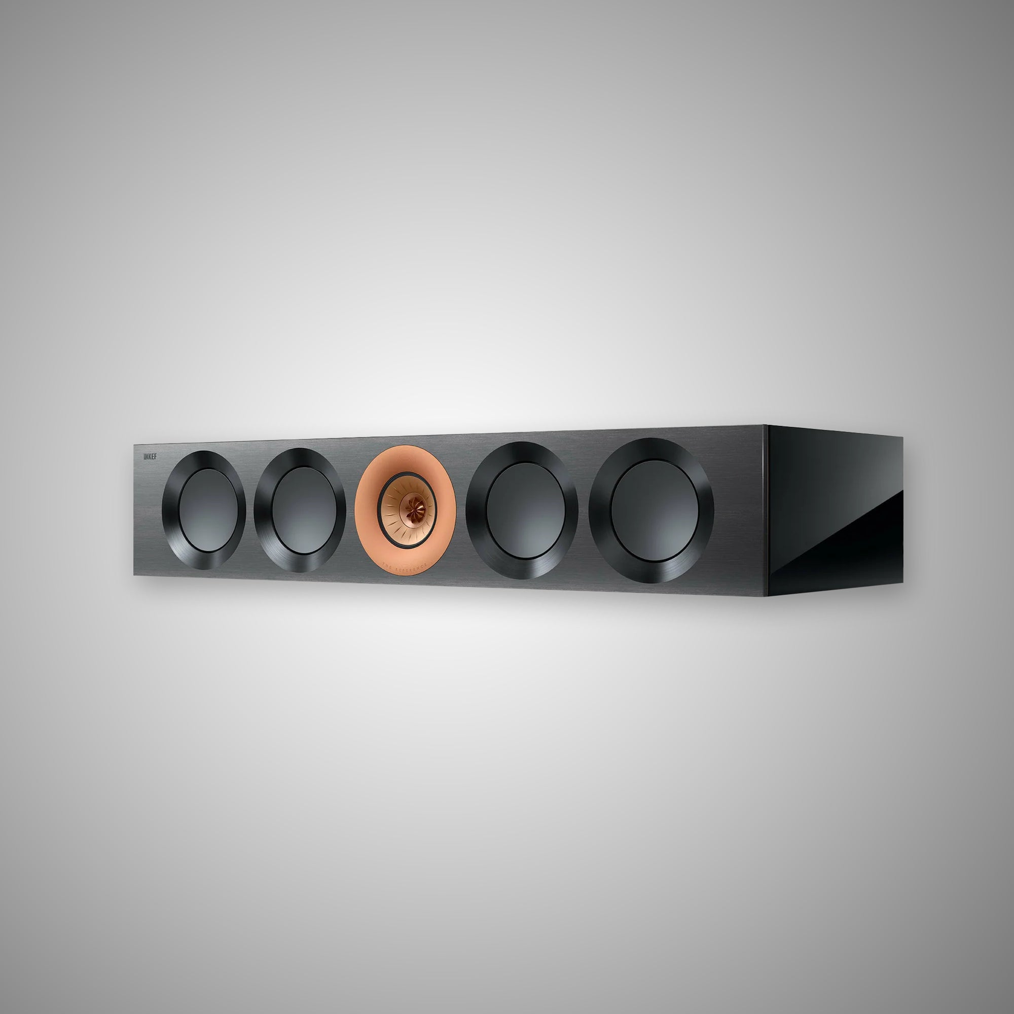 KEF REFERENCE 4 META Centre Speaker High Gloss Black/Copper - DOUGLAS HIFI