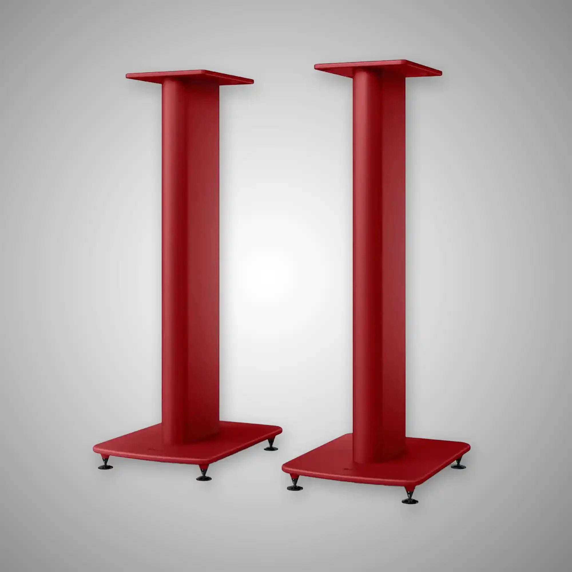 KEF S1 Stands Crimson Red - DOUGLAS HIFI