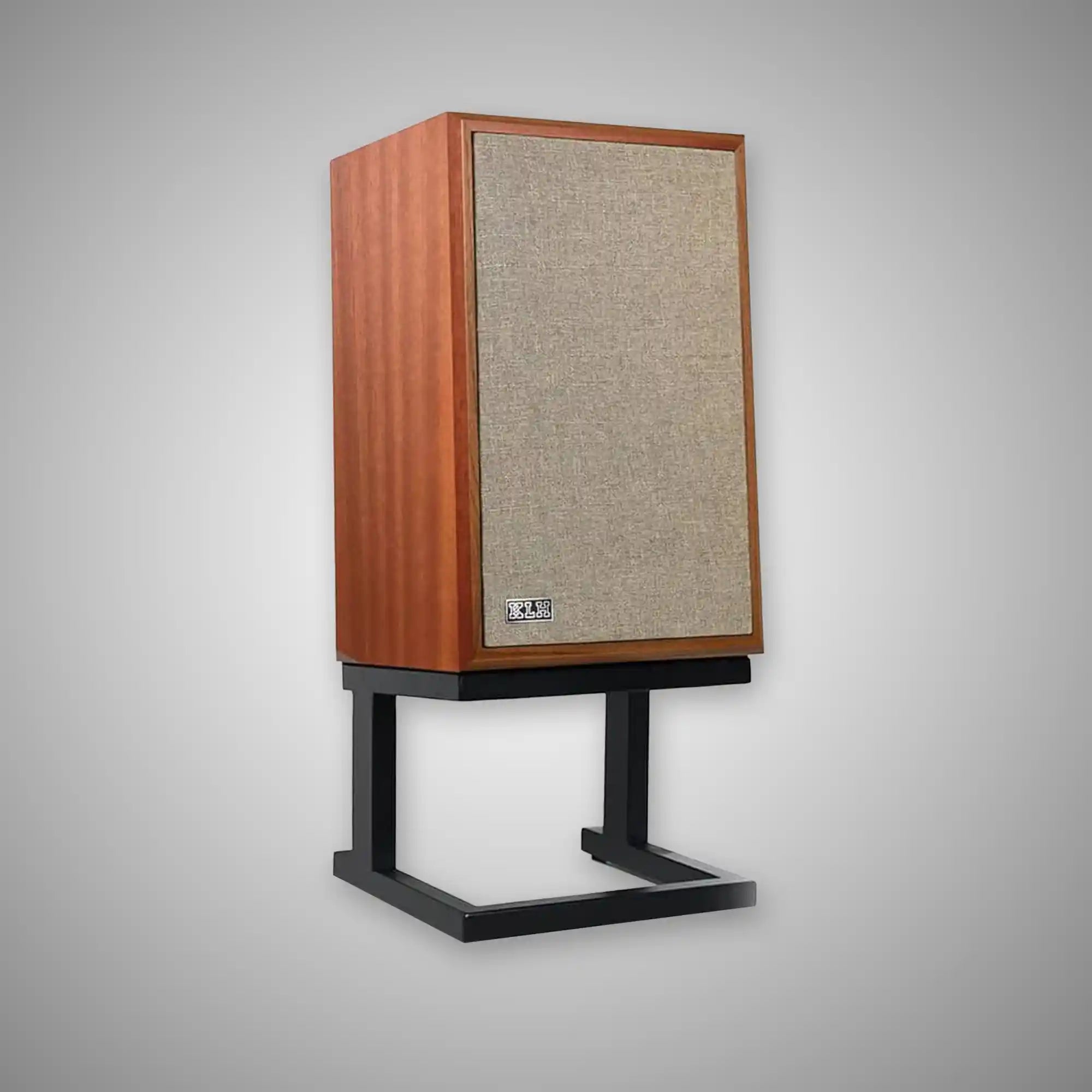 KLH Model Three Loudspeakers Grille On - DOUGLAS HIFI.webp
