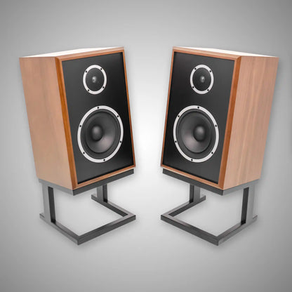 KLH Model Three Loudspeakers Walnut - DOUGLAS HIFI