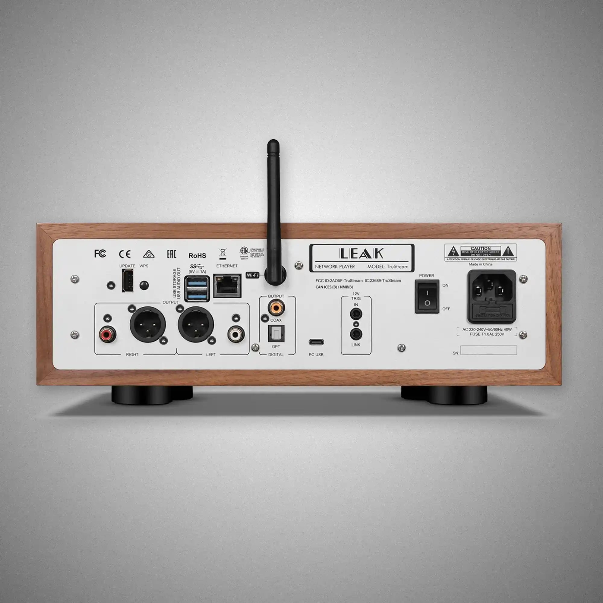 LEAK TruSteam Network Streamer (Rear) - DOUGLAS HIFI