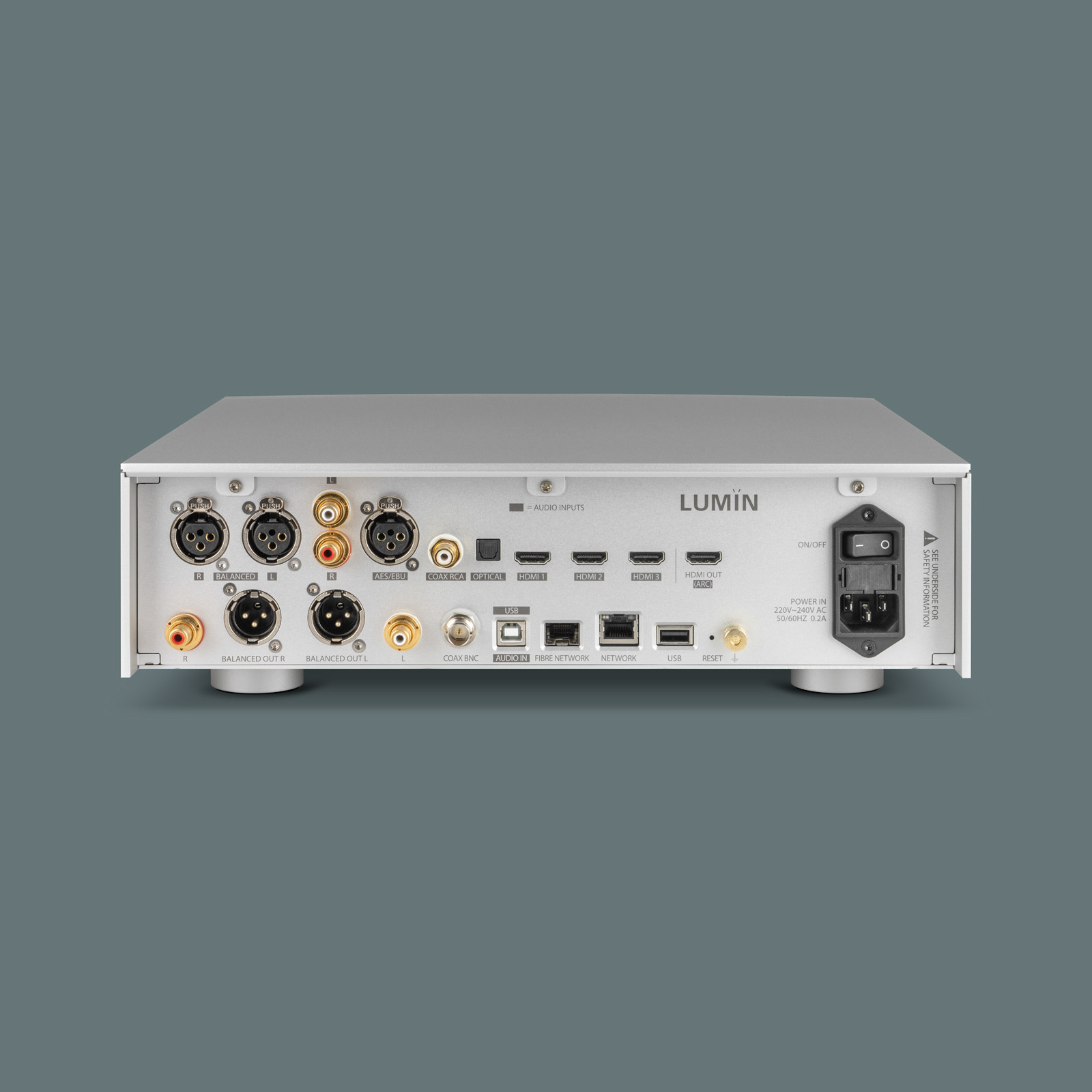 LUMIN P1 Streaming Preamplifier