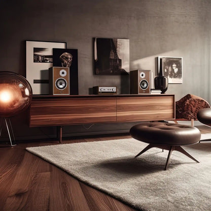 Leak Audio 150 Sandwich Speakers LIFESTYLE - DOUGLAS HIFI