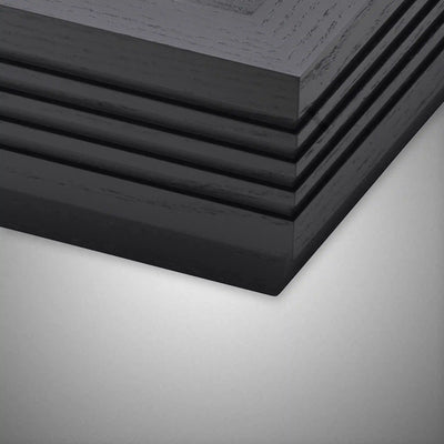 Linn LP12 Fluted Plinth BLACK ASH - DOUGLAS HIFI