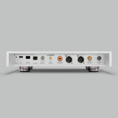 Lumin X2 Streaming Network Player Rear - DOUGLAS HIFI