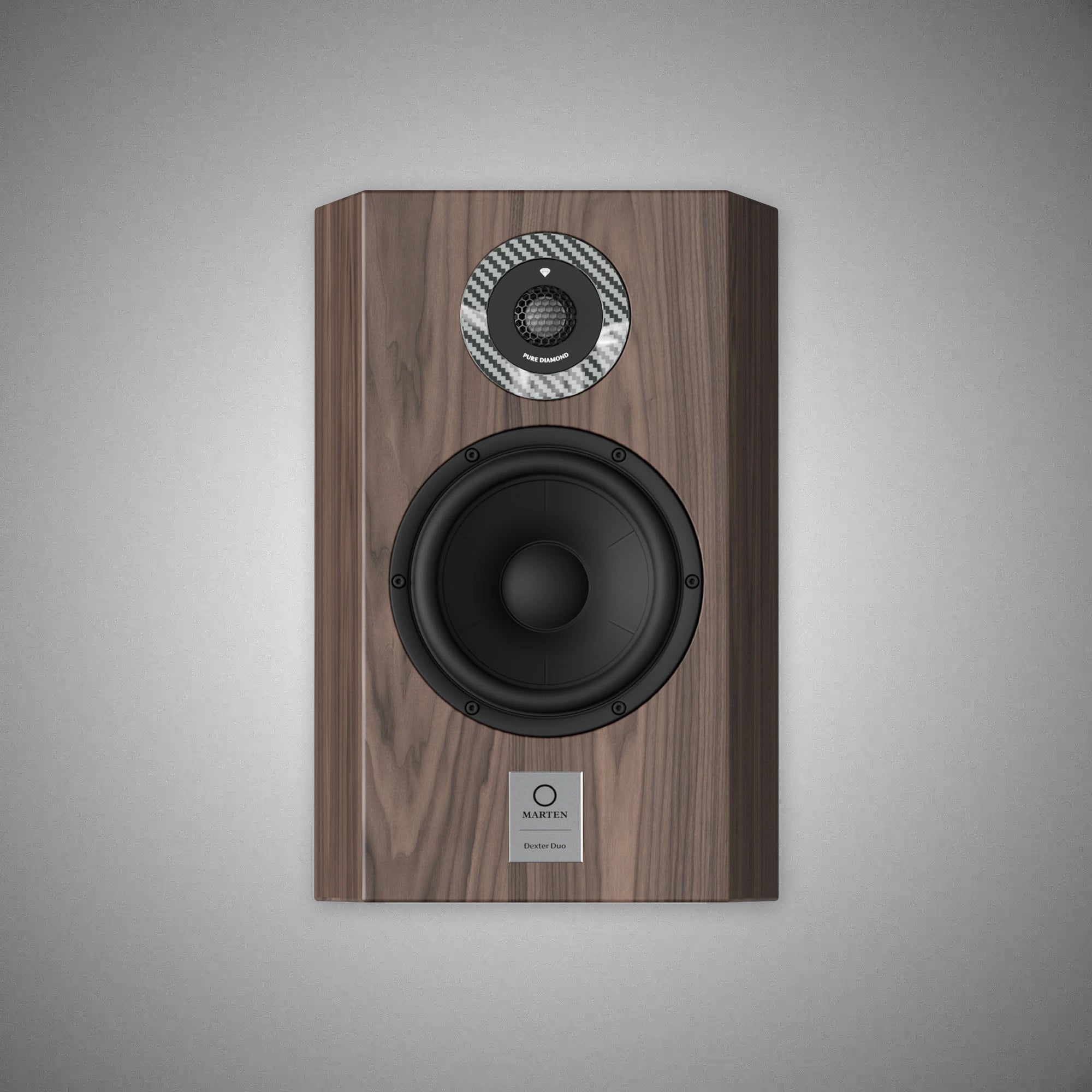 MARTEN DEXTER DUO Speakers no Stands Matte Walnut - DOUGLAS HIFI