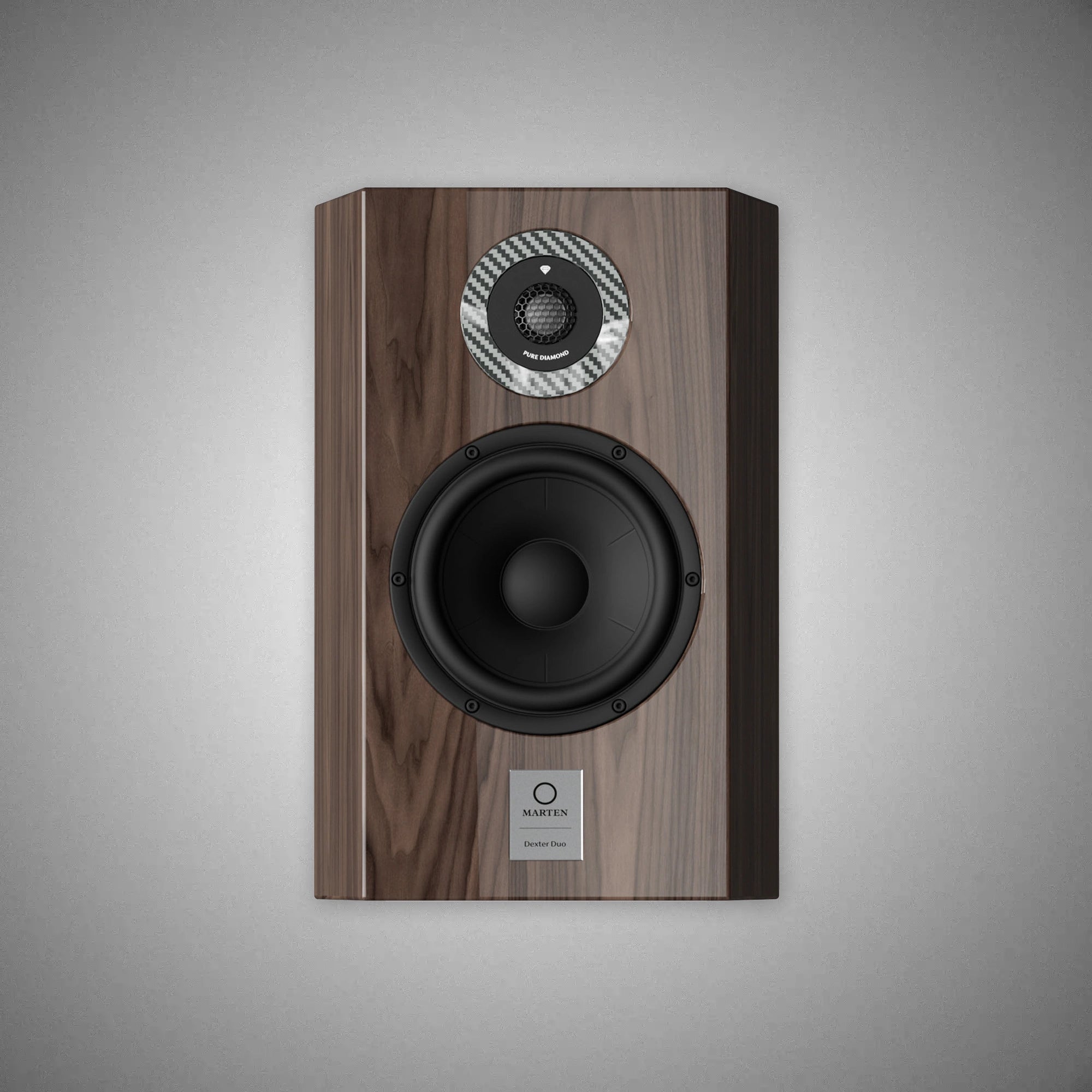 MARTEN DEXTER DUO Speakers no Stands Piano Walnut - DOUGLAS HIFI