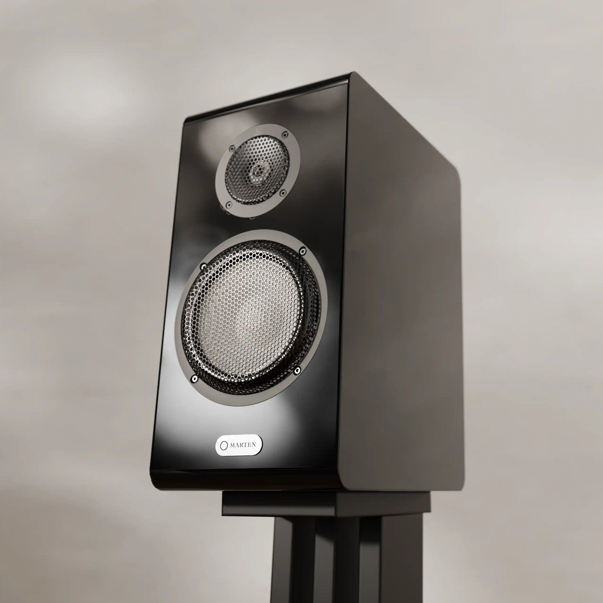 MARTEN Oscar Duo Standmount Loudspeakers Piano Black - DOUGLAS HIFI