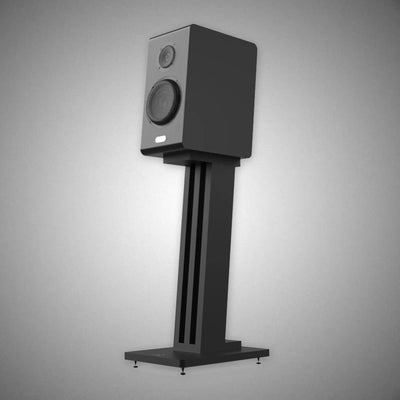 MARTEN Oscar Duo Standmount Loudspeakers Piano Black with Stands - DOUGLAS HIFI